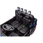 Elektrické autíčko Policajné ZB629-P 24V 4x100W - čierne Elektrické autíčko Policajné ZB629-P 24V 4x100W - čierne